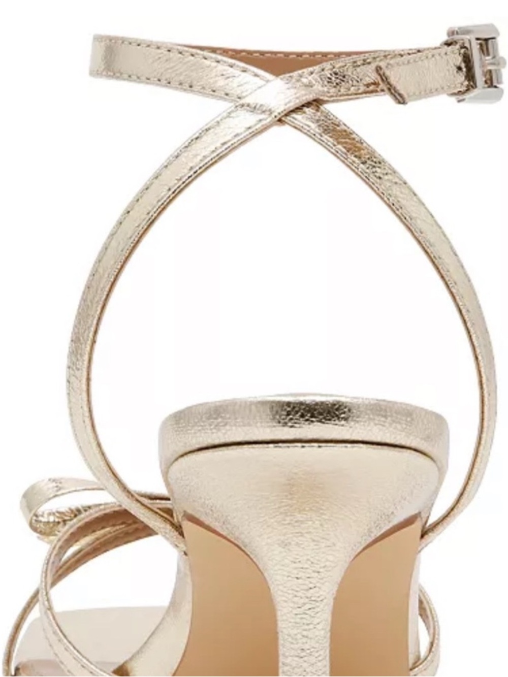 DV Dolce Vita Gold Strappy Sandals - Picture 4 of 5